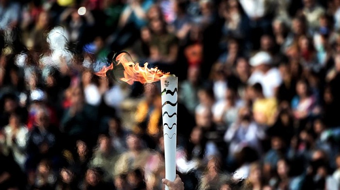 La flamme olympique est arrivée au Brésil